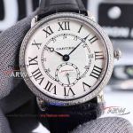 TW factory perfectly replicates Ronde Croiere De Cartier Roman dial men's watch 